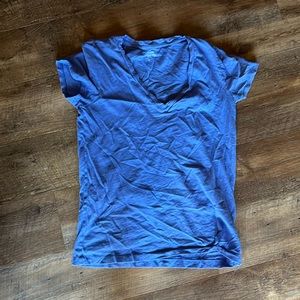 J Crew Slub Cotton v-neck size medium